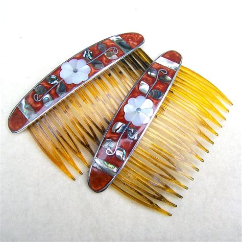 vintage hair combs